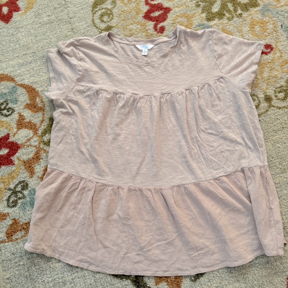 Time true extra large T-shirt, flow Boho style